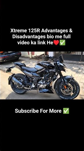 Xtreme 125R Advantages & Disadvantages😟 #viralvideo #trending #xtreme125r #youtubeshorts #trend