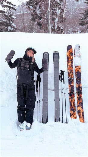 Petra Cola on Instagram: "you don’t understand this snow until you ski it. light. playful. endless. ski touring in Hokkaido feels every winter unreal. cold mornings, deep turns, silent forests. 🇯🇵❄️ Shot on @insta360 X5 If you’re thinking about getting one: Use my code INRSG0CWCMP (Free 256GB MicroSD included) @insta360italia *adv"