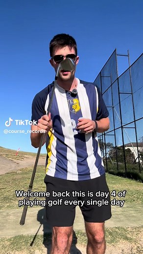 Day 4! Playing golf every single day until I break the course record at Bondi Golf & Diggers Club. Current record is 2 under par (9 hole golf course). Best Score: N/A Current handicap: 17.6 Follow the journey to watch few highs and many lows! #golf #courserecord #golfuk #golfswing #playinggolf #underpar #scratchgolf #masters #themasters #themasters2025 #rorymcllroy #brysondechambeau