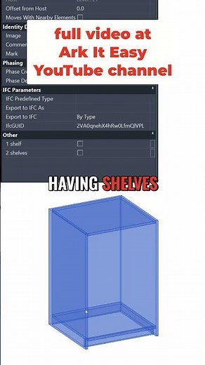 Instantly Hide & Show Shelves in Revit Family in Seconds!