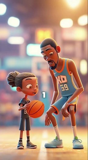 Kevin Durant’s Most Unexpected Day… Animated 🏀🔥