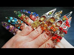 Diy Finger Claws! Glamorous claw rings tutorial