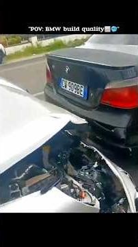 "BMW build quality 🥶📈"