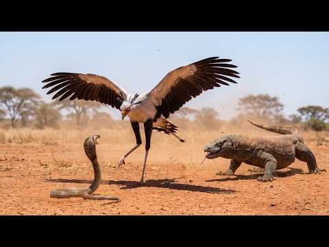 He Beat a Komodo Dragon. Can He Beat a Cobra Too?