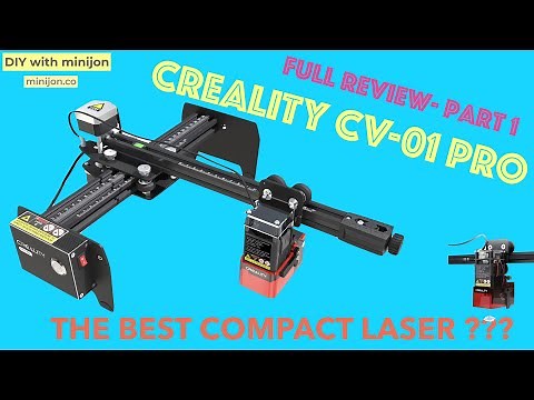 Creality laser CV-01 pro | review and unboxing | best compact laser engraver