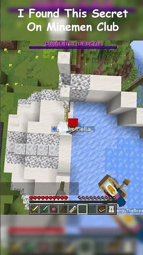 How To Get A Boat In Minemen Club Lobby #minecraft #minemen