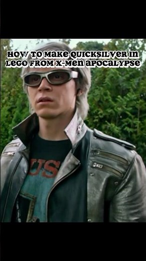 How to make Quicksilver in Lego from X-Men apocalypse #marvel #avengers #mcu #spiderman #fyp #X-Men