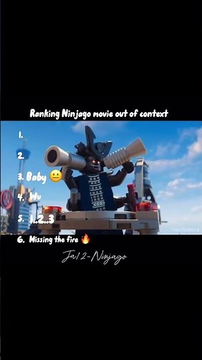 Ninjago movie out of context