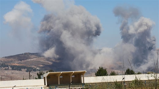 Israel attacks south Lebanon with 'bunker buster' bombs