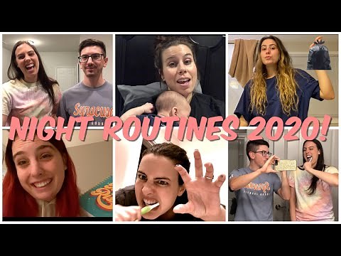 OUR UPDATED NIGHT ROUTINES | Married + Newborn Baby!