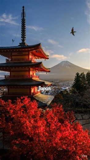 Japan in 4K 🇯🇵 | The Most Beautiful Place on Earth 🌸 Mount Fuji & Cherry Blossoms |#japan #nature 2