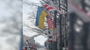 DC Flies Ukrainian Flags Between White House and US Capitol