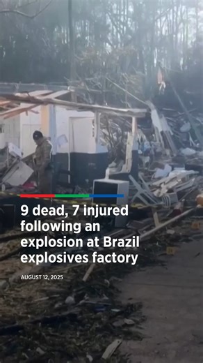 17K views · 273 reactions | 9 dead, 7 injured following an explosion at Brazil explosives factory | ABS-CBN News | Facebook