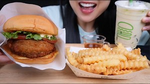 『SAS』SHAKE SHACK*泰国版 | ASMR咀嚼音_哔哩哔哩_bilibili