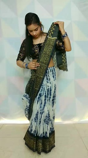 4 Different Style Pallu Tucking ideas 💡💎 #sareedraping #cottonsaree #beautynstyle #fbreels #reels | Beauty n Style