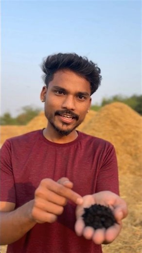 भूसे से कोयला 😱 Waste to Fuel! #viral #shortvideo #farming
