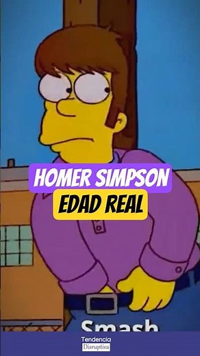 🍩 Homer Simpson's real age