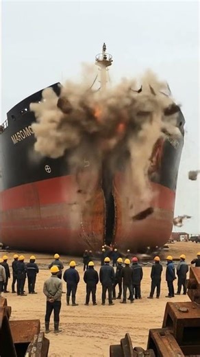 The sheer POWER of this is terrifying 😱 #shockwave