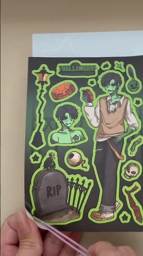 Kawaii anime journal 👻 #asmrsounds #kawaiijournal #kawaiiasmr #aesthetic #scrapbooking #diy