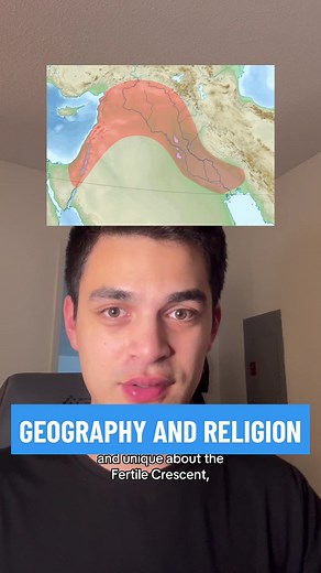 Geography's Impact on Society and Monotheism