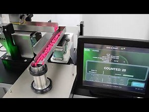 Syringe Caps Automatic Counter U-162 | Small Parts Counting Machine for Medical Devices