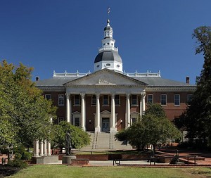 Maryland State House in Annapolis, USA