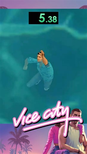 Lung capacity in GTA😂 #gta #grandtheftauto #rockstargames #gta6 #shorts