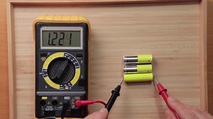 Testing Aa Battery Cells Digital Multimeter Stock Footage Video (100% Royalty-free) 1074053051 | Shutterstock