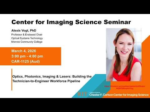 CIS Seminar Series: Alexis Vogt, PhD