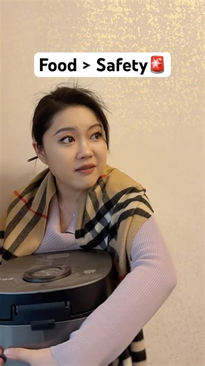 Asian mom vs fire alarm in Canada