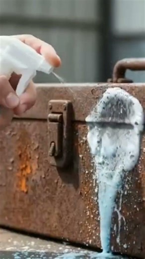 Blue Foam vs 100-Year-Old Rusted Toolbox