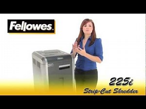 Fellowes 225i Jam Proof Strip-Cut Shredder
