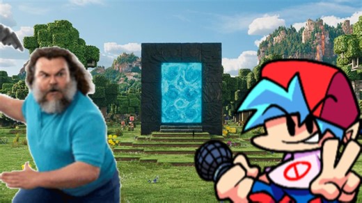 生草我的世界大电影模组？【FNF】Placin' Blocks - A Minecraft Movie': FNF Mod