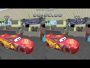 Cars The Video Game: Pit Stop Challenge (versus mode)