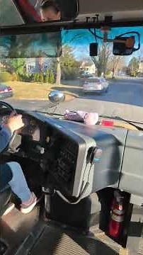 IC CE school bus radio talking #schoolbuses