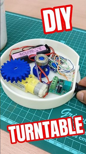 DIY Turntable Under ₹500!