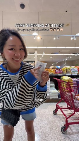 Steph Bae on Instagram: "My H Mart shopping list today: Korean sweet potatoes Shanghai bok choy king oyster mushrooms Korean peppers Udon noodles (get whatever’s on sale) Blackshire Pork sausage Korean sweet potato glass noodles The House Pork & Shrimp dumplings Onigiri seaweed (most brands include an onigiri mold you can use!) Furikake Pulmuone square fried tofu pouches (I find that square shaped ones are easier to work with than the triangular ones) Mackerel x 2 (butterfly cut) Acorn jelly wit