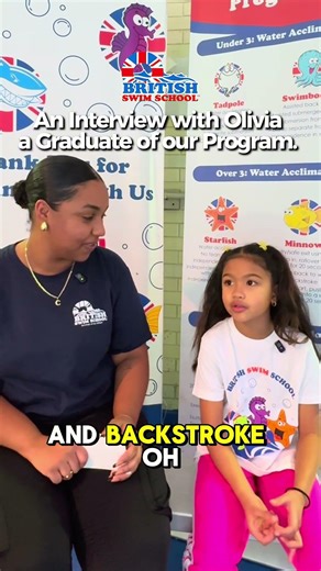 You’ll NEVER guess the reason she says this! 😅 #interview #swimskills #newjersey