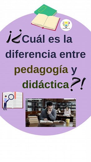 Diferencias entre Pedagogía y Didáctica 🎯 #nem #pedagogia #maestros #didactica #docentes | Docentes al día