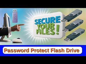 Protect Your Data: Password Protect USB Flash Drive / USB Stick With or Without BitLocker