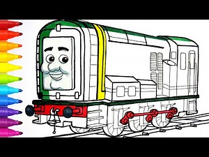Paxton - Thomas & Friends Drawing and Coloring Pages | Tim Tim TV