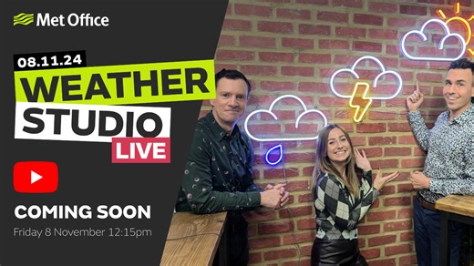 Met Office’s Weather Studio Live to launch on YouTube