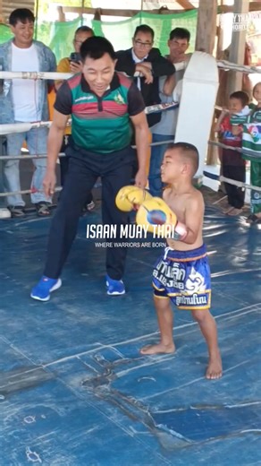 The Isaan region, famous for its temple fights and local events, the birthplace of many great Muay Thai fighters - Where culture and future are forged through combat. This is Thailand 🙏🇹🇭❤️ #muaythai #muaythaifighter #thailand Footage from Sakdiwelawan – Kiat Udon Boxing Gym, Udon Thani. | Muay Thai Authority