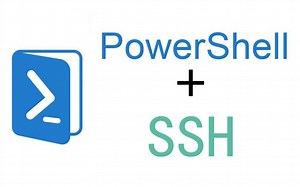 在PowerShell上使用SSH