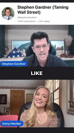 Ivory Hecker on Instagram: "Stephen Gardner explains why his webcam YouTube news videos get way more views than the cable news.🙌🏼 I’m loving this era of independent media. Ever wonder how influencers make money? Well, I built up a following of 434,000 across social media platforms. I now have my own brand and earn a six figure side income on social media alone. I created a free 30 minute class that walks you through the whole model. ⚫️Exactly what I did to get 434,000 followers ⚫️Different inc