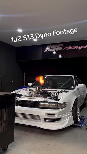 1JZ S13 Dyno Footage