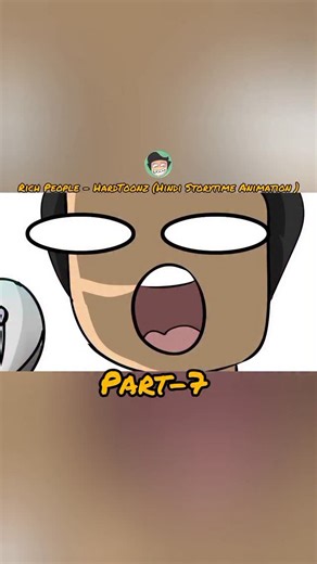 2.9K views · 412 reactions | Rich People - HardToonz (Hindi Storytime Animation ) #reels | cartoon animation | Facebook