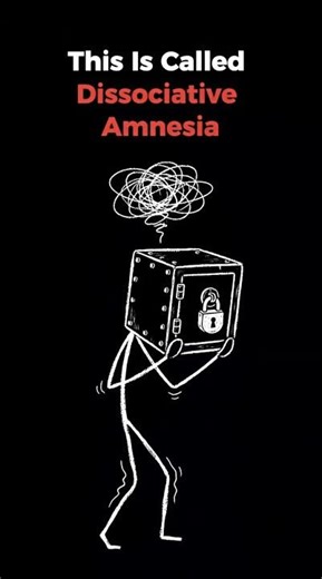 Why can't you remember your childhood? 🌑| Dissociative Amnesia