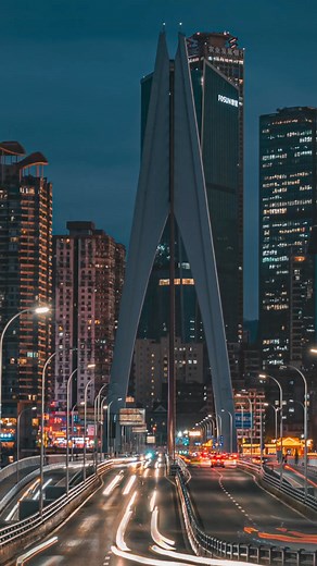 Chongqing Nocturne: Mesmerizing Time-lapse of Urban Traffic and Enchanting Night Vistas of Qiansimen Bridge in Chongqing.#china #travel #tourism #chongqing #chongqingcity #chongqinginsta #city #urban #street #night #life #timelapse #timeless_streets | Strait Herald