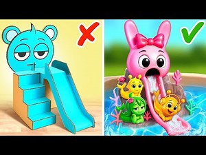 No More Boring Slides! 🛝💦 Build an Amazing DIY Water Park IRL! 😱🔥